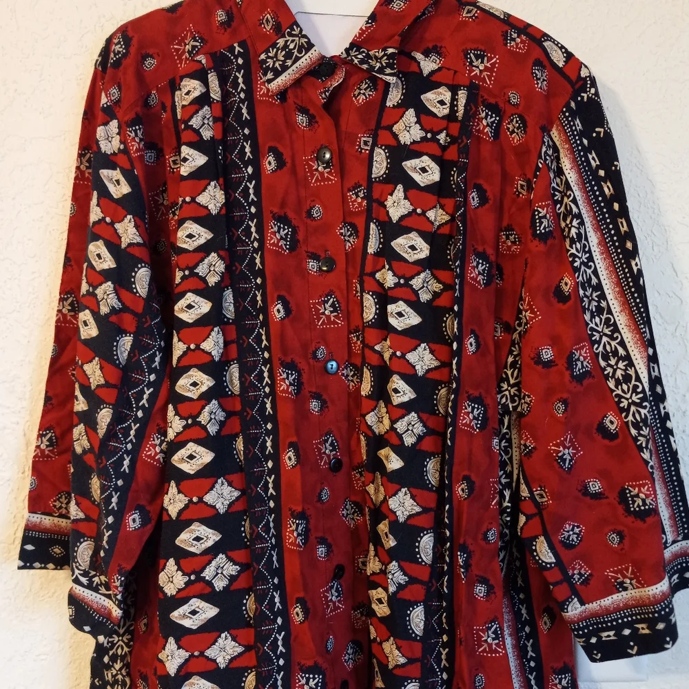 Plus Size Blouse - Picture 2 of 7